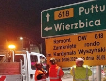Od 9 września zamknięte rondo w centrum miasta