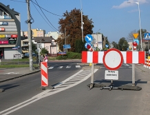 Rozpoczęła się przebudowa ul. Sowińskiego. Rondo zamknięte dla ruchu