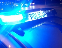 Pijany rowerzysta na drodze ekspresowej