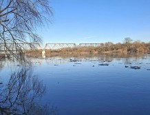 Bug opada. Droga przejezdna