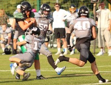 FUTBOL AMERYKAŃSKI: Sparingowa wygrana Rhinos Wyszków