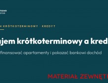 Najem krótkoterminowy a kredyt — jak sfinansować apartamenty i pokazać bankowi dochód [2026]