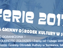 SOMIANKA: Propozycje GOK i szkół na ferie