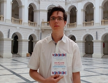 Marcel Zawadzki laureatem Kangura Matematycznego i Pangei (foto)