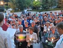 Wyszków w „Łańcuchu światła” (foto)