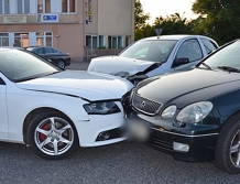 Zderzenie trzech aut na Białostockiej (foto)