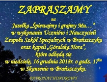 BRAŃSZCZYK: Śpiewajmy i grajmy Mu