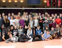 SIATKÓWKA: Oglądali mistrzów świata (foto)