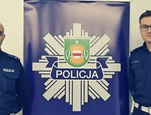 Policjanci zachęcają do oddawania krwi
