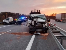 Wypadek na ósemce (foto)