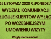 Rejestracje samochodów i prawa jazdy tylko po wcześniejszym umówieniu