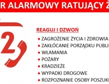 NIE BLOKUJ linii alarmowej. Ktoś może potrzebować pomocy