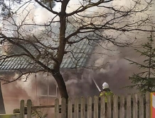 Nieszczelność przewodu kominowego przyczyną pożaru (foto)