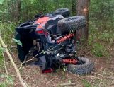 Buggy roztrzaskało się o drzewo. W środku czterech nastolatków - Wydarzenia - zdjęcie 1