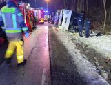 Wypadek autobusu pod Wyszkowem. Wiele osób rannych (FOTO) [AKTUALIZACJA] - Wydarzenia - zdjęcie 6