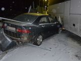 Nocna brawura pijanego kierowcy (FOTO) - Wydarzenia - zdjęcie 1
