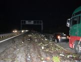 Zderzenie dwóch ciężarówek i osobówki na S8 (FOTO) - Wydarzenia - zdjęcie 4