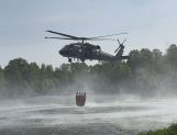 Strażacy z powiatu wyszkowskiego w akcji gaszenia pożaru w pod Wołominem (FOTO) - Wydarzenia - zdjęcie 8