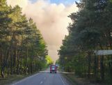 Strażacy z powiatu wyszkowskiego w akcji gaszenia pożaru w pod Wołominem (FOTO) - Wydarzenia - zdjęcie 15