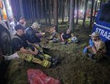 Strażacy z powiatu wyszkowskiego w akcji gaszenia pożaru w pod Wołominem (FOTO) - Wydarzenia - zdjęcie 18